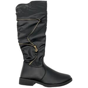 Henry Ferrera Women's Charm-506 Knee-High Boots Black - Medium